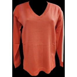 Pull Over Block Mandarine By Etymologie